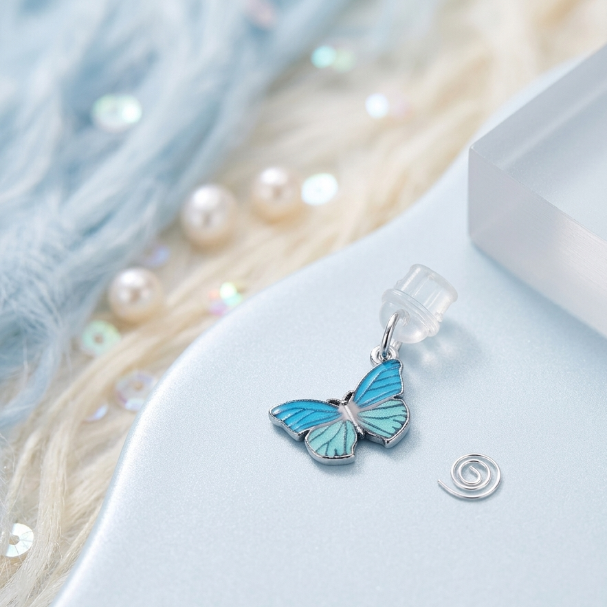 💎 Butterfly Phone Charm – The Perfect Blend of Beauty & Sparkle